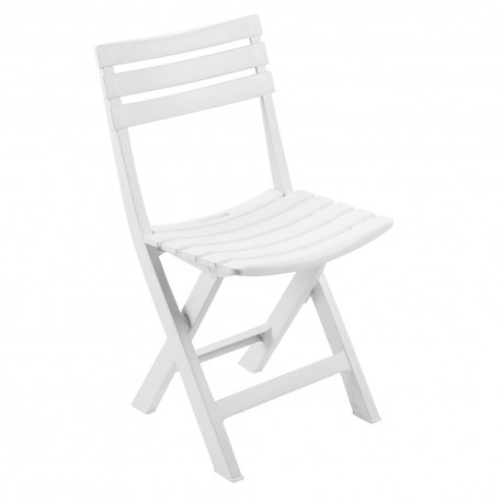 Silla Resina Plegable Blanca "Birki"