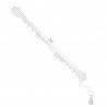 Riel Hierro Lacado Extensible Nº 2  (0,87 a 1,50 metros)