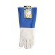 Guantes Piel Serraje Largos 40 cm. guante Resistente, Guante Comodo, Guantes De Trabajo, (Par)