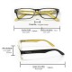 Gafas Lectura Kansas Negro / Amarillo. Aumento +2,5 Gafas De Vista, Gafas De Aumento, Gafas Visión Borrosa