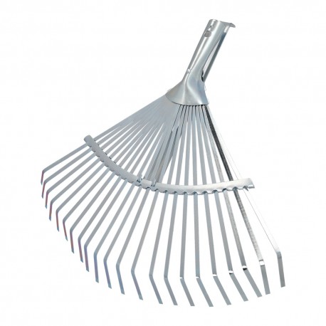 Rastrillo Metalico Para Jardin Ancho Regulable 31,5 A 43,5 cm. rastrillo Hojas, Cepillo Jardin, Escoba Metalica, Escoba Jardin