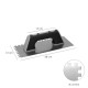 Peine Profesional Mango TPR 280x120 mm. Dientes 8 x 8 mm.