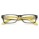 Gafas Lectura Kansas Negro / Amarillo. Aumento +2,5 Gafas De Vista, Gafas De Aumento, Gafas Visión Borrosa
