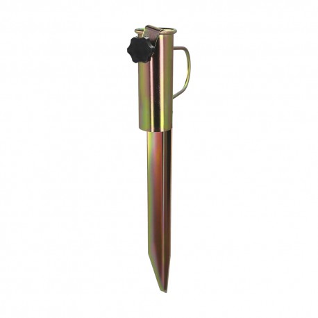 Pincho Acero Sombrilla Playa 45,5 cm.