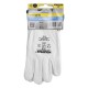 Guantes Piel FLOR  9" C/Colgador (Par)