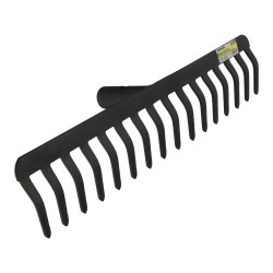Rastrillo Sin Mango 16 Puas de 5 mm. Uso  Agricola