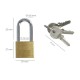 Candado Laton Arco Largo Llaves Iguales 30 mm. Nº2