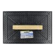 Talocha Plastico 27 x 18 cm. Mango Madera Negra Con Alveolos