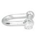 Grillete Recto Galvanizado 12 mm. 1/2" Uso Domestico