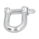 Grillete Recto Galvanizado 22 mm. 7/8" Uso Domestico