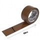Cinta Embalar Silenciosa Marron 50 mm. x 66 m.