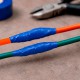 Cinta Aislante 20 m. x 19 mm.  Azul Uso doméstico
