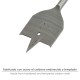 Broca Plana Madera 3 Puntas Wolfpack   40,00 mm.