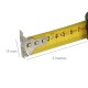 Flexometro Magnetico Grip Topline Con Freno 5 Metros / 19 mm.