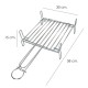 Parrilla Barbacoa Doble 30x30 cm.