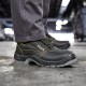 Zapato Bajo Seguridad Maurer S3 Modelo Capua Antideslizante Con Suela y Puntera Antiperación y Resistencia A Hidrocarburos Nº 41