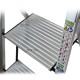 Escalera Plana Aluminio 2 Peldaños