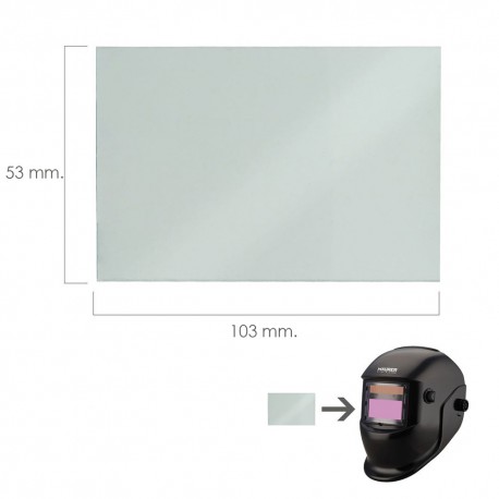Lente Proteccion Recambio Para Pantalla Soldar Automatica Solar