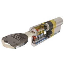 Cilindro Tesa Seguridad Tk1 30x30 Niquelado