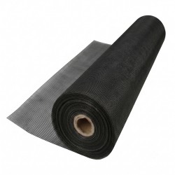 Tela Mosquitera Fibra Vidrio Gris 18x16 Ancho 80 cm. Rollo 50 Metros. Malla Mosquitera Fibra Vidrio Anti Mosquitos, Antimoscas,
