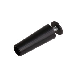 Tope Persiana Con Tornillo 60 mm. Negro